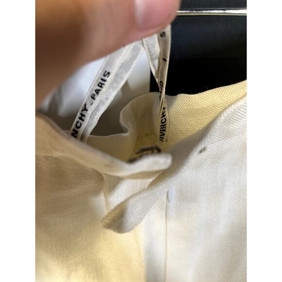 GIVENCHY NOUVELLE BOUTIQUE Classic High Rise Pencil Skirt in White Size 14 - Picture 2 of 11